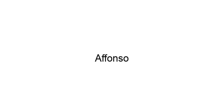 Affonso